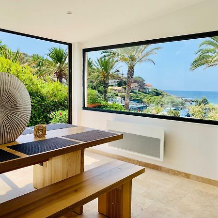 Maison En Front De Mer Sur La Plage De Portissol Sanary-sur-Mer Exterior foto