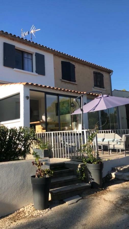 Maison En Front De Mer Sur La Plage De Portissol Sanary-sur-Mer Exterior foto